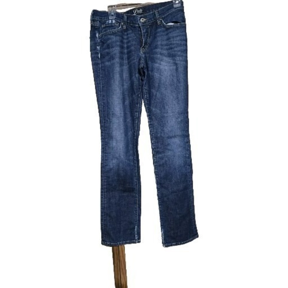 Luckbrand JEANS SIZE 10/30 SOUTHPORT ZOE STRAIGHT MADE IN USA C-65
